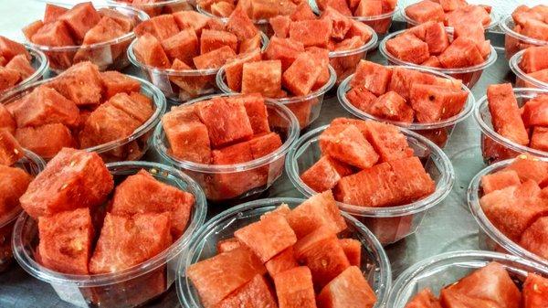 Ice-cold watermelon?  You bet!