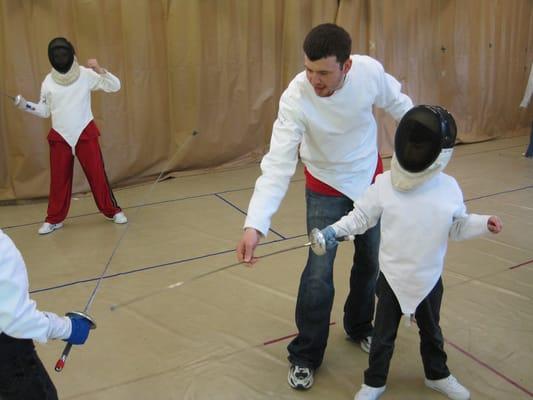 Fencing Classes for kids, teens and adults.