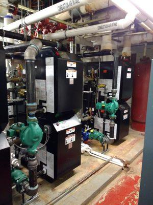 Commercial boiler
 Replacement