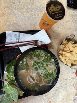 P2. Eye Round Steak Beef Noodle Soup