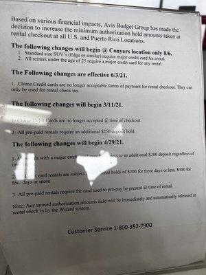 Charge explanation