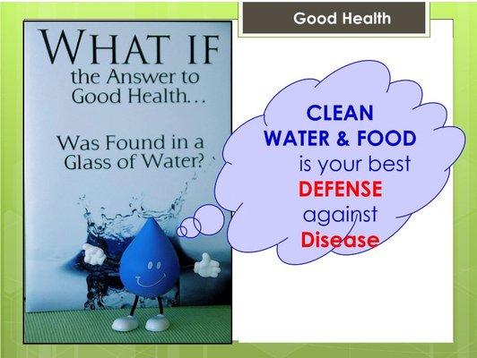 What if ... good health started with clean water?