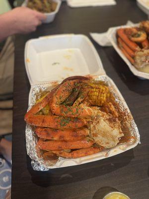 Snow Crab & Shrimp Special with 1 Cluster - Large