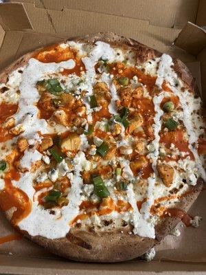 Buffalo chicken pizza