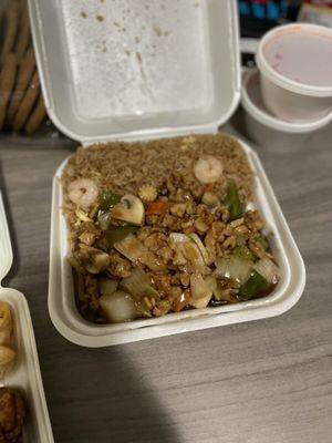 F5. Shrimp Fried Rice C1. Garlic Chicken