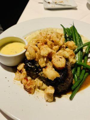 Center Cut Filet with Lobster