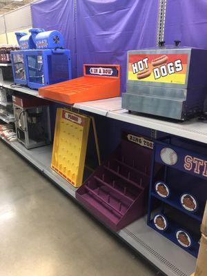 Party equipment rentals