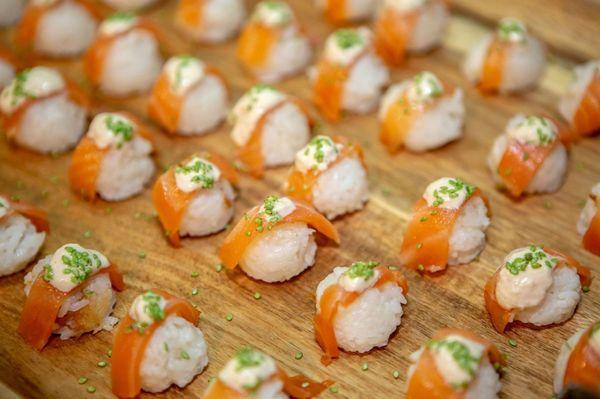 Sushi Rice Ball Hors D'oeuvres