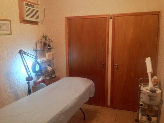 One of the treatment rooms