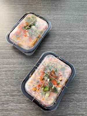 Two Poke Bake with Salmon