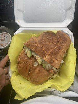 The Meal I got. Big Torta