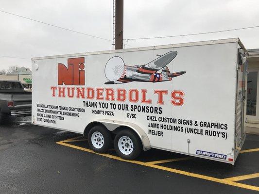 NTI archery trailer