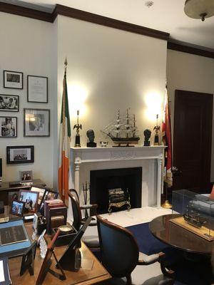 Replica of Senator Kennedy's office