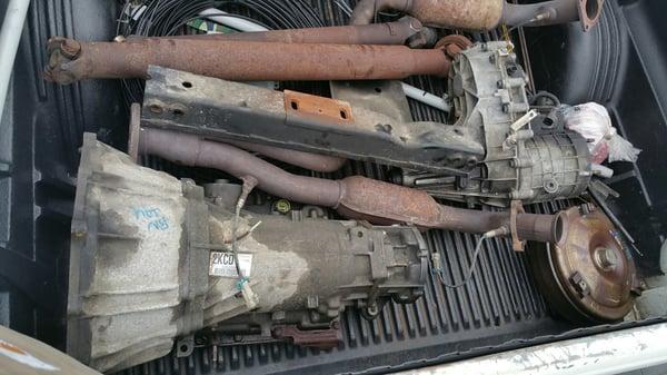 These are all the parts that were not put back on my vehicle. I took them my vehicle complete. This is aweful