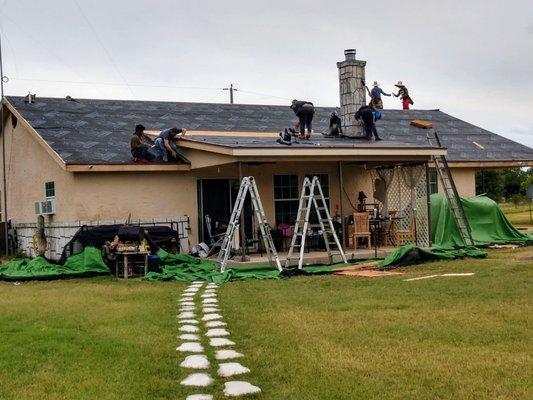 Roofing Install they did a great job.. love my new roof..