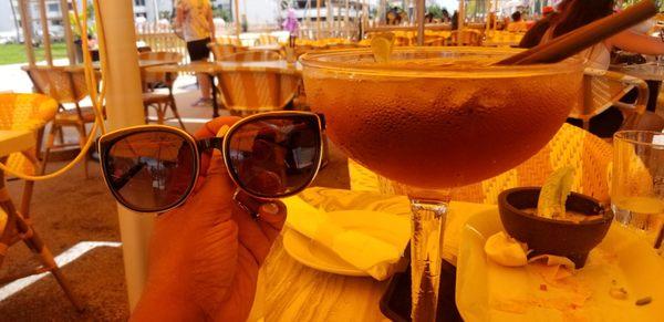 Medium Long Island Iced Tea (sunglasses for size reference)