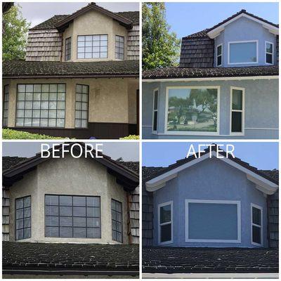 We specialize in retrofitting windows into existing frames with no dry wall or stucco damage. Most projects take only one day!