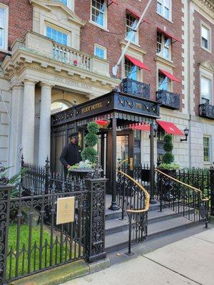 Hotel entrance