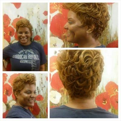 My HOT client Rhonda! #natural #custom #color #cut