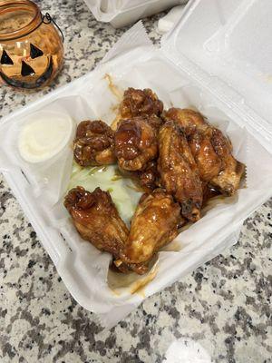 Teriyaki wings