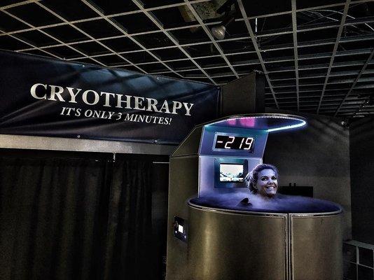 NOW OFFERING CRYOTHERAPY!!!