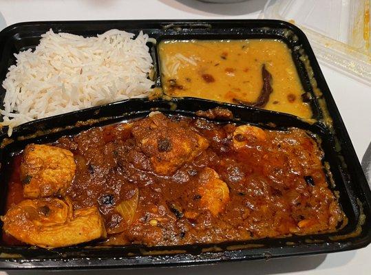 Chicken Curry Combo (excluding kebab)