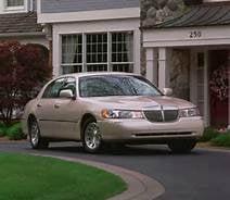 Champagne colored Town Car