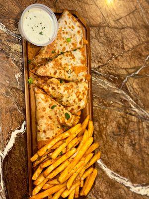 SEAFOOD QUESADILLA