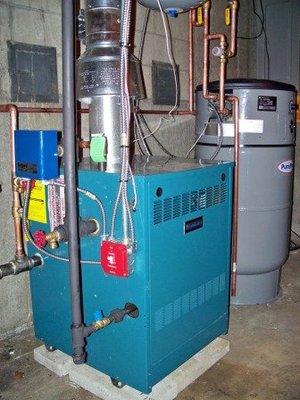 Burnham Gas Boiler