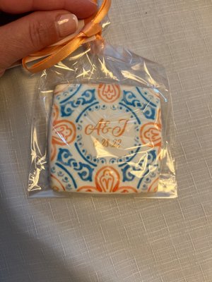 Bridal shower cookies