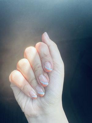 Summer French Manicurr