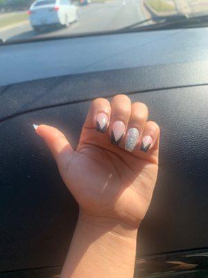 V- tip nails, Gel nails