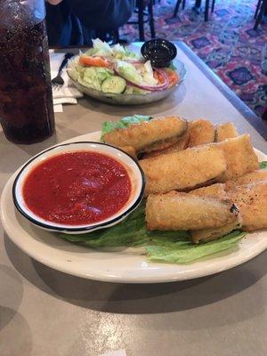 Fried Fried Zucchini