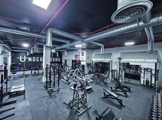 Machines, Dumbbells, Cables, Functional Training and Cardio