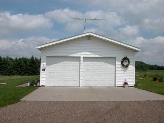 Mark Miller Construction Llc Grantsburg, WI residential remodel and construction garage