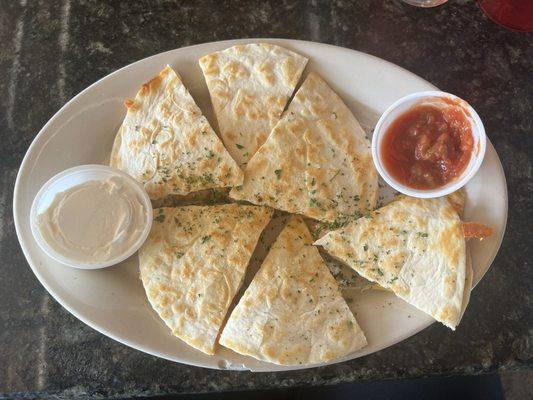 Shrimp Quesadillas