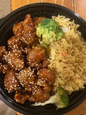 Sesame chicken~lunch