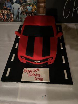 Amazing cake for my brothers surprise birthday party.