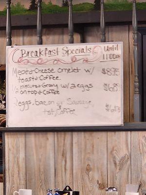 Menu Specials