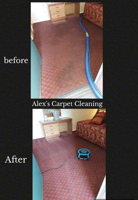 Professional steam cleaning With extraction