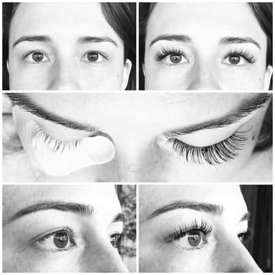 Bridal lashes by Landai. Classic Full Set:14mm, Dcurl