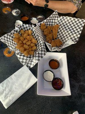 Tots and Buffalo Tenders.