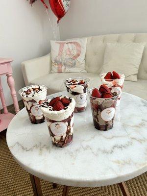 fresas con crema!