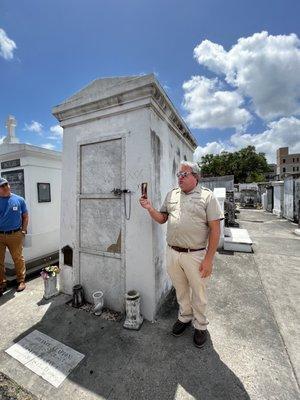 Marie Laveau's tomb