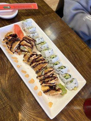 1. Special Deep Fry Roll 6. California Roll