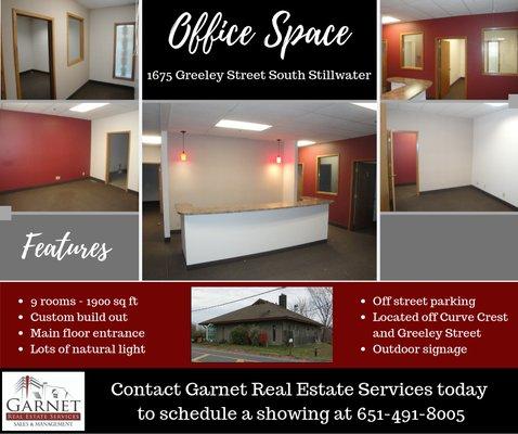 Stillwater Commercial spaces available!!