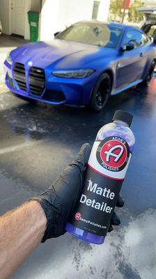 Matte paint maintenance