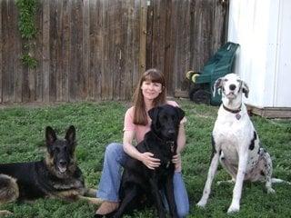 Angie Neal Certified Dog Behavior Consultant, and friends!