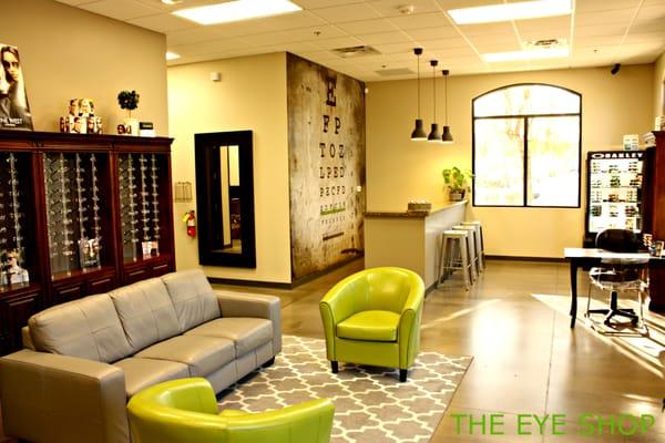 Our beautiful office and helpful staff are ready to help you see better!