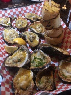 Charbroiled Oysters